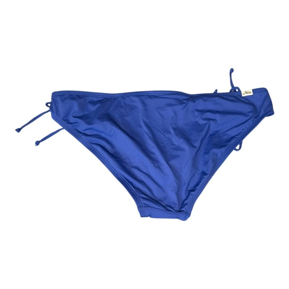 Hobie Swimsuit Bottoms Side Tie Bikini Blue XL‎ NWT